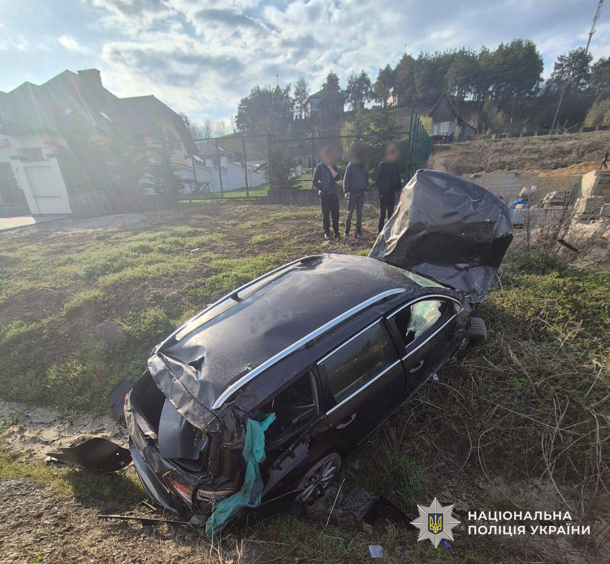 Місце ДТП, село Сільце