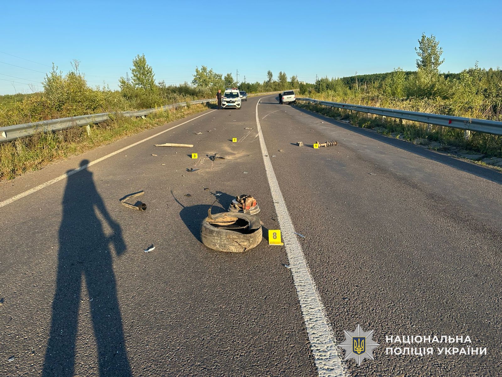 Наслідки ДТП у Хусті 19 серпня