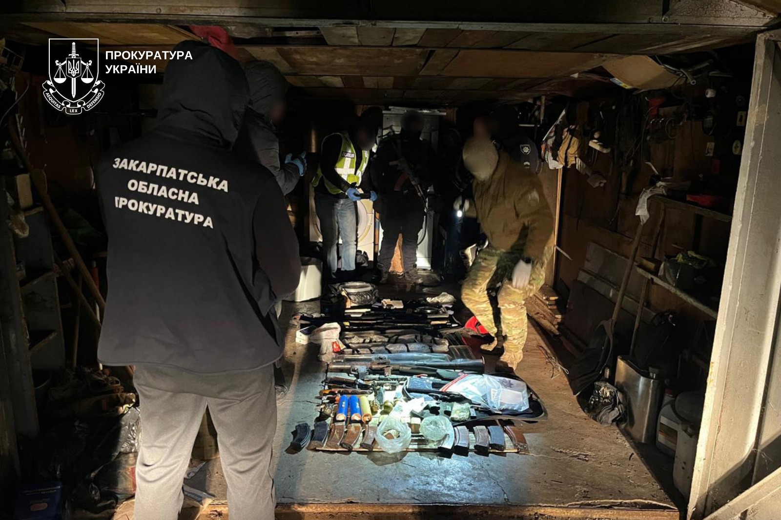 Вилучена зброя та боєприпаси