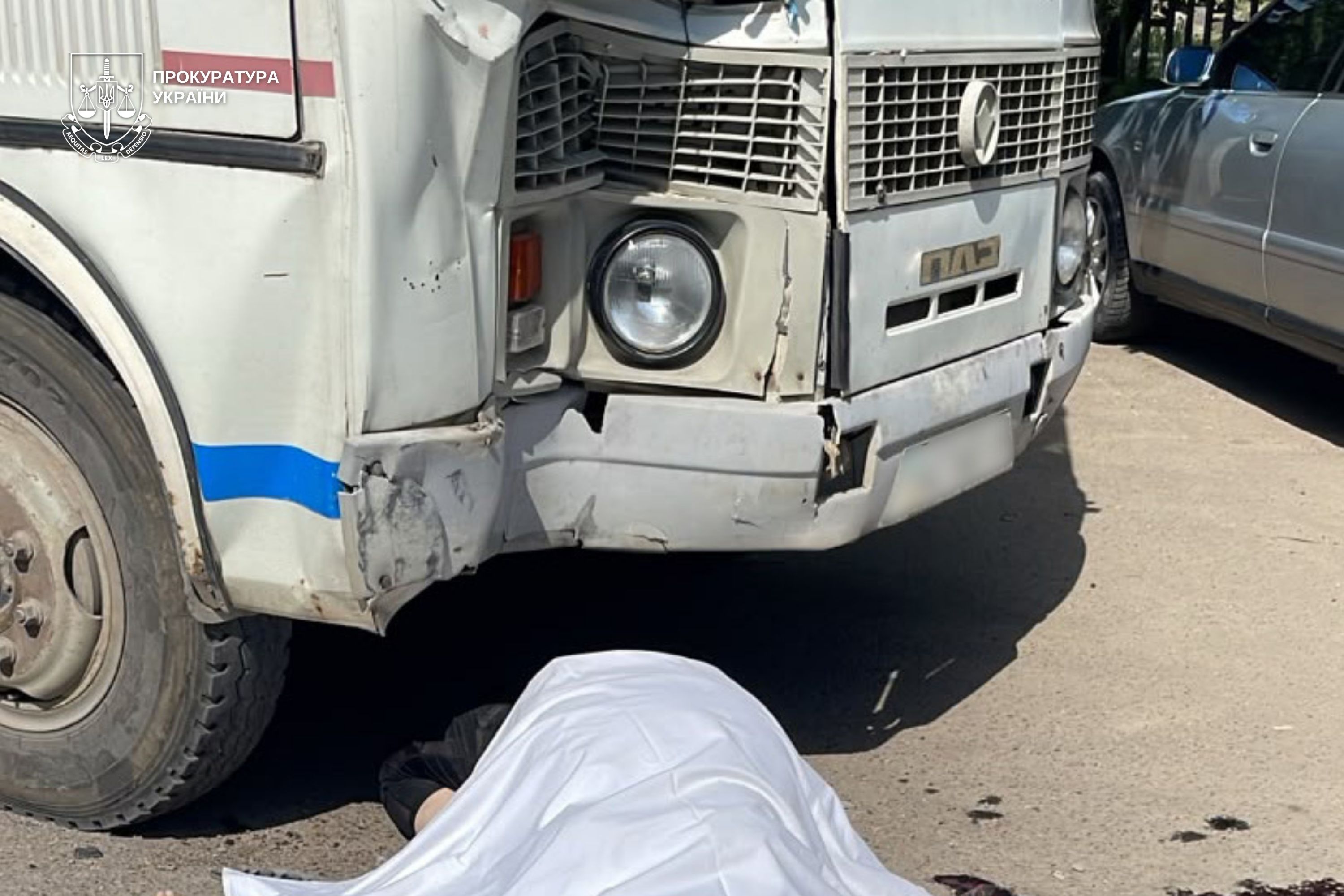 Місце ДТП у Виноградові