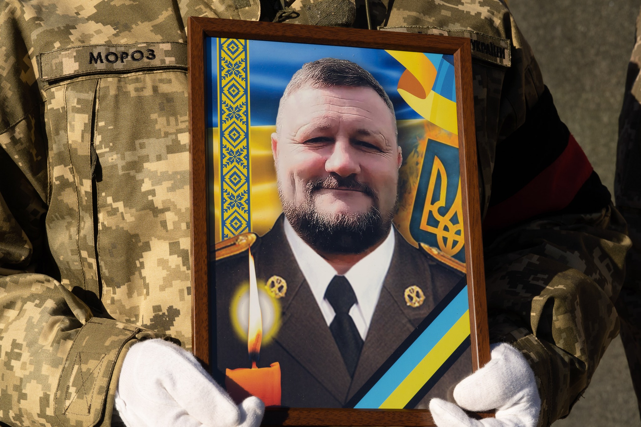 Портрет майора Сергія Кузєва