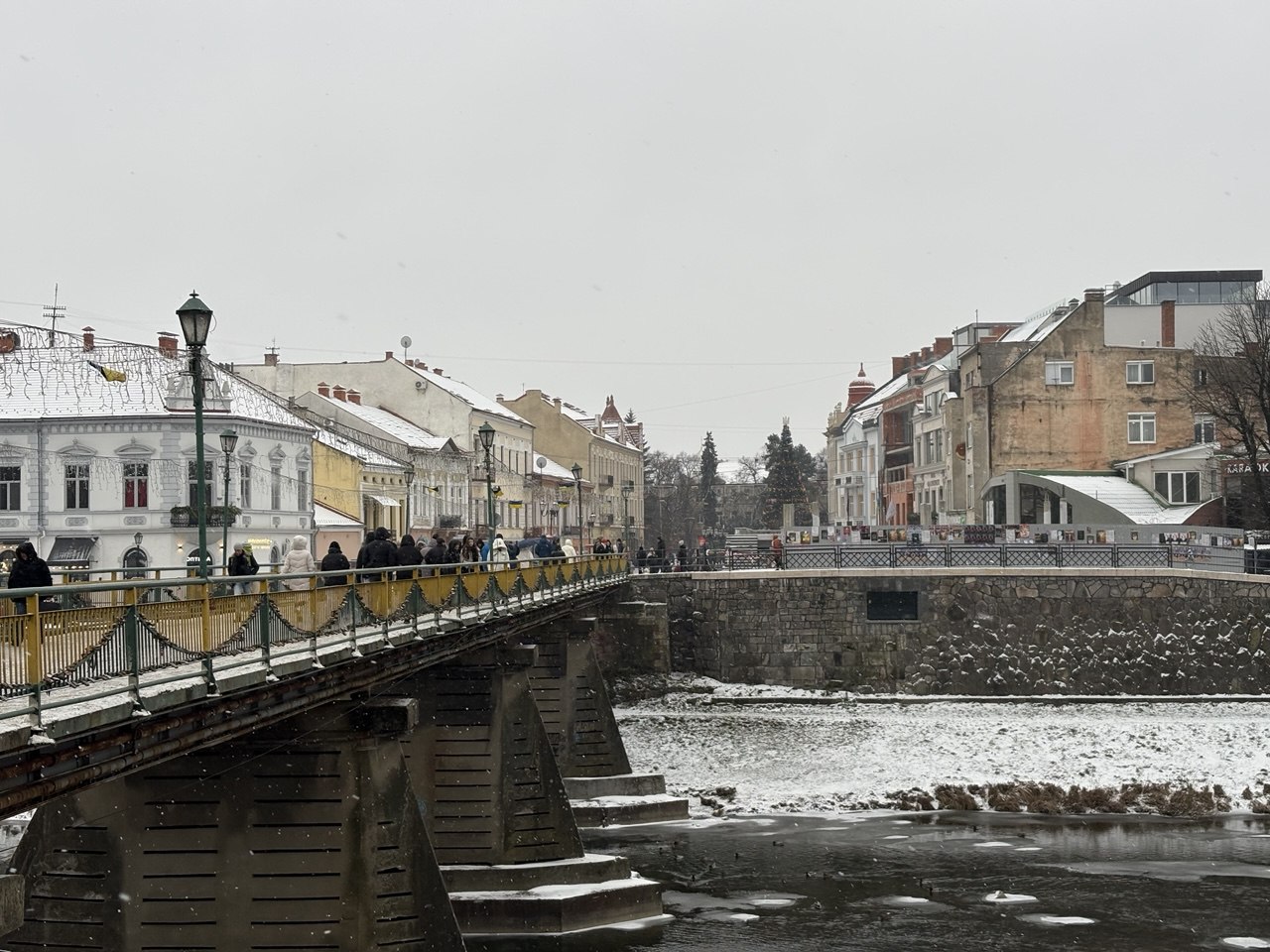 Ужгород, сніг