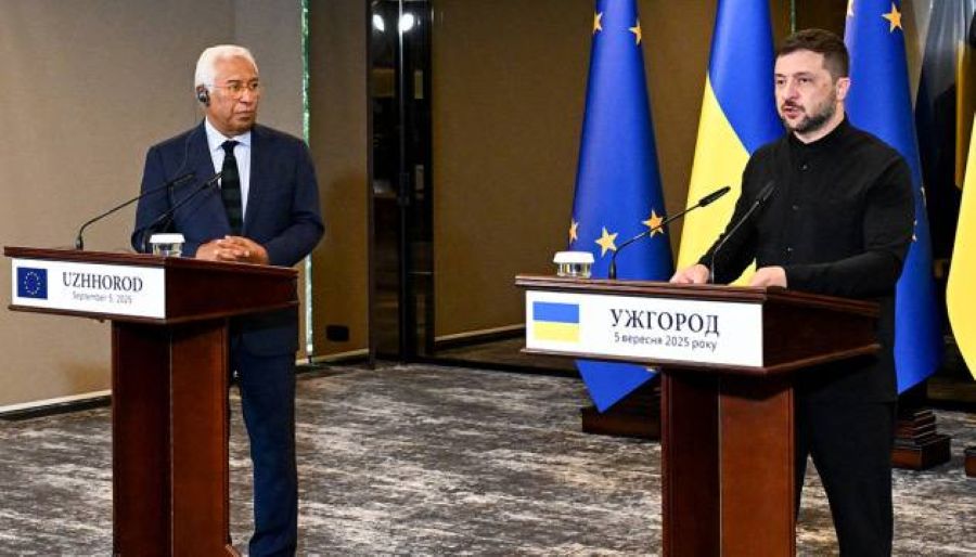 Президент Зеленський та Антоніу Кошута