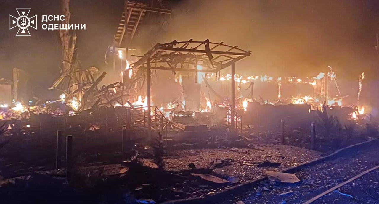 Наслідок російського обстрілу на Одещині, 25 грудня