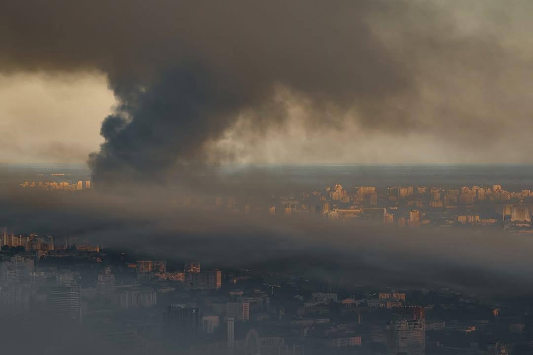 Наслідки нічної атаки у липня, Київ
