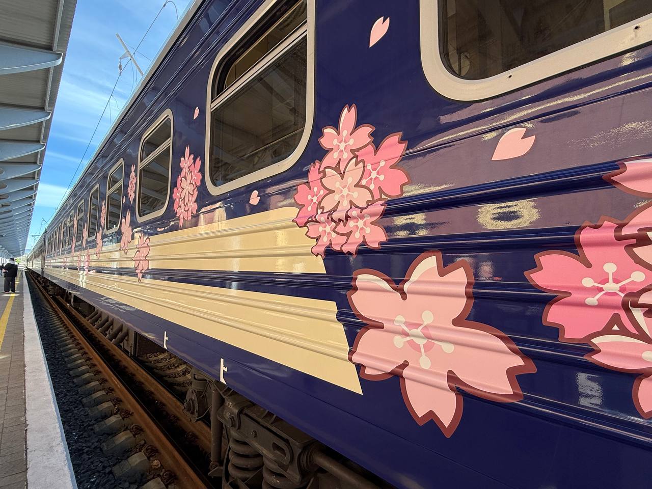 Флагманський поїзд Укрзалізниці Сакура