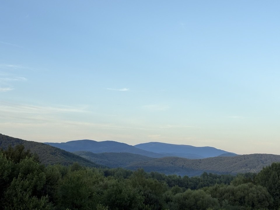 Закарпаття, гори, небо