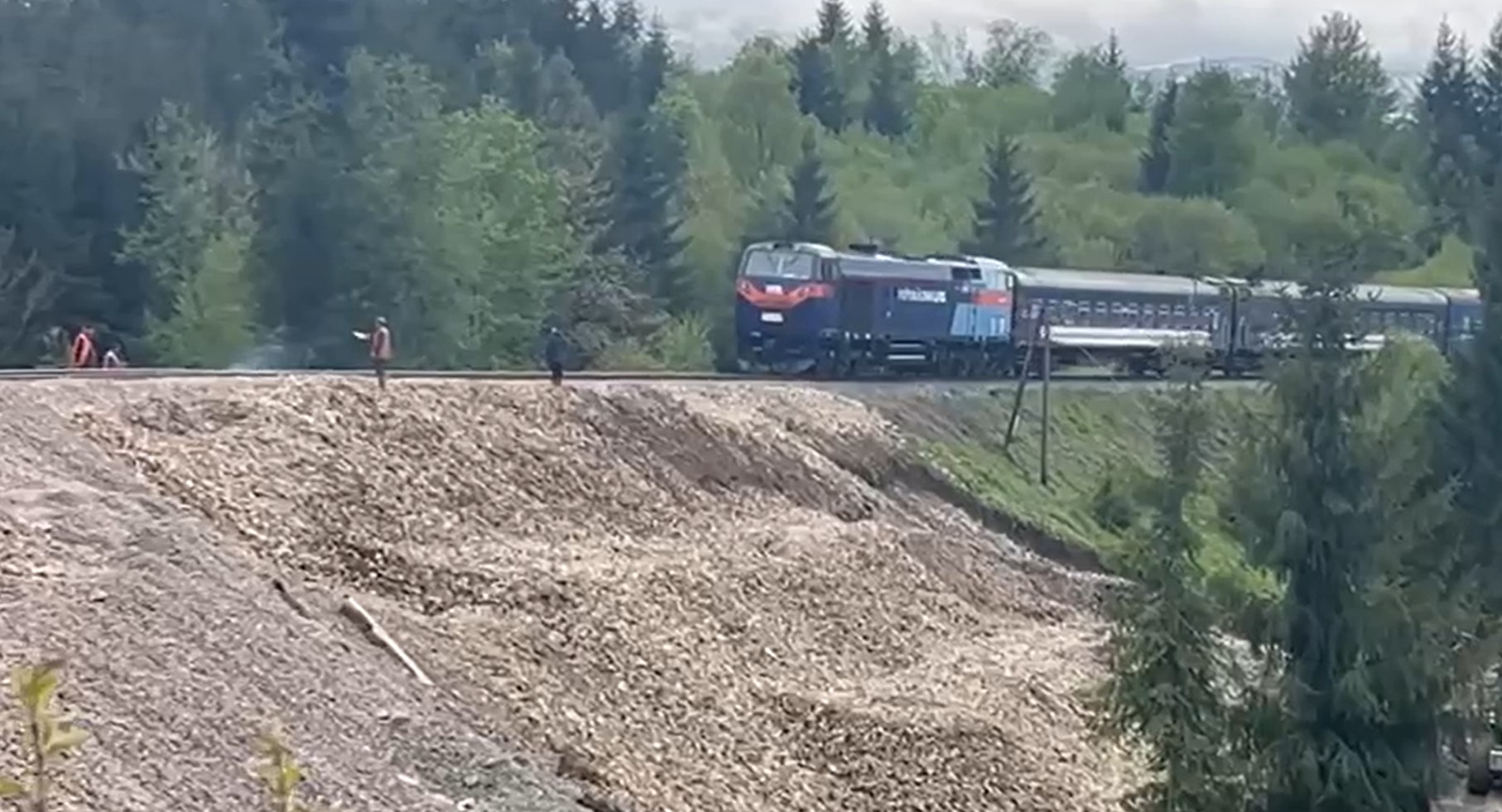Запустили поїзди рахівського напрямку