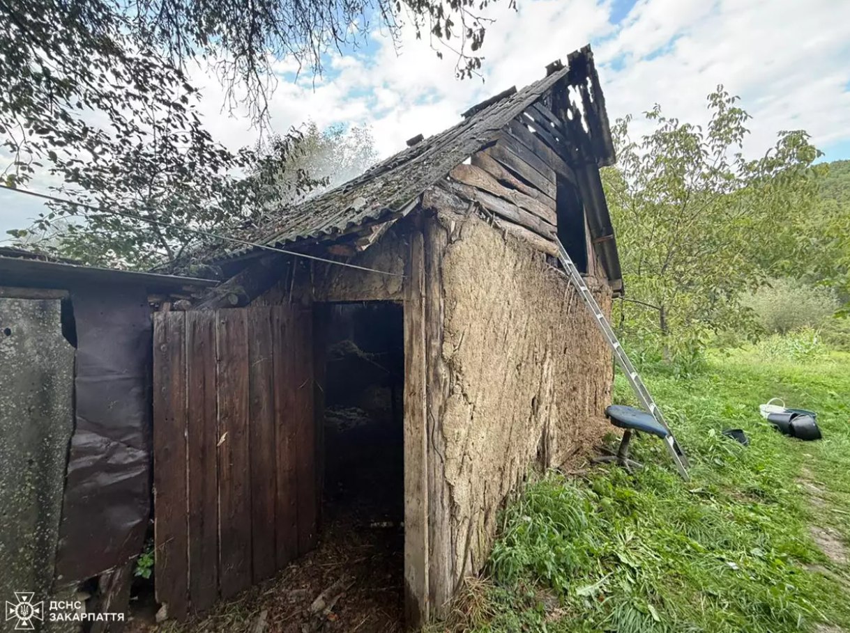 Місце пожежі