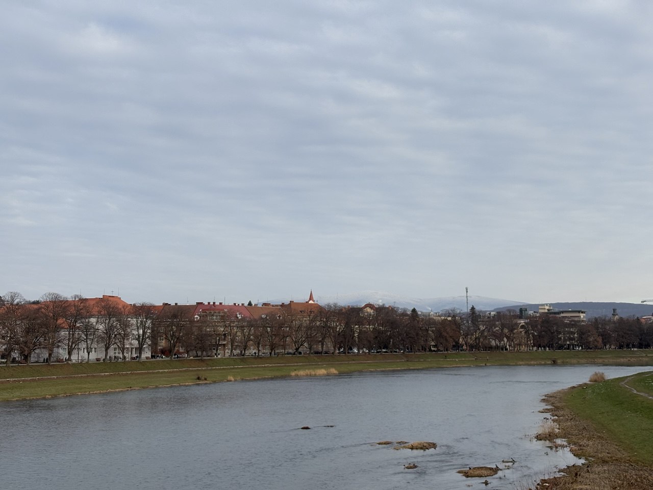 Ужгород, річка Уж, транспортний міст