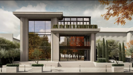 ТЦ на вулиці Митній в Ужгороді, проект