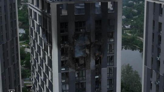 Наслідки російського обстрілу 6 липня, Київ