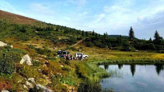 Гірське озеро Апшинець