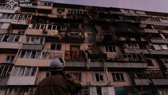 Наслідки нічної атаки, Київ 14 листопада