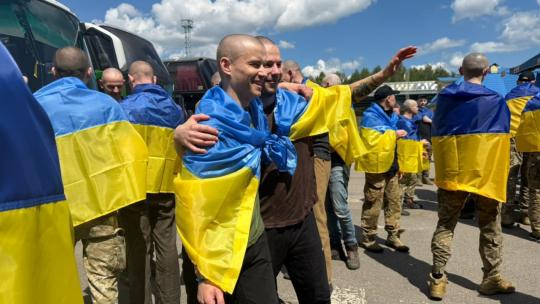 Захисники звільнені з російського полону