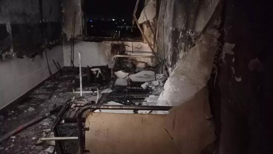Пожежа у лікарні в Ужгороді