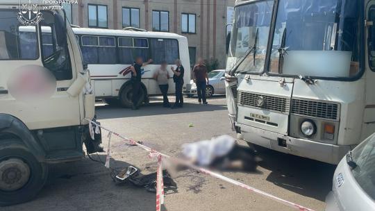 Місце ДТП у Виноградові