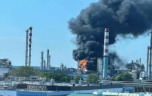 Наслідки вибуху на заводі в Угорщині