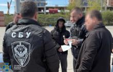 Затримання хабарника