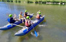 Змагання з водного туризму серед мукачівської дітвори