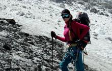 Зранку 12 квітня Ірина Галай піднялася на гору Анапурна - одну з найнебезпечніших у світі 