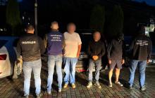 Затримані утікачі з переправниками