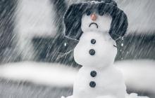 На Закарпатті 25 січня буде мокрий сніг 