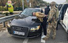 Затримання підозрюваного в Києві 