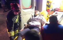 Постраждалу водійку Daewoo Matiz доправили до лікарні 