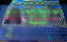 Фото підробленого паспорта, який 22-українець придбав за 8 тис. доларів 