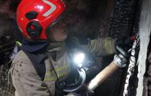 Пожежник на місці виклику 