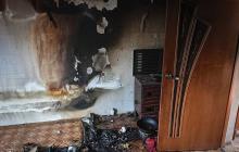 На місці пожежі 