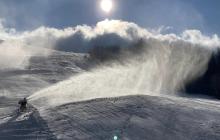 Зараз на "Красії" цілодово працюють 11 сніжних гармат 