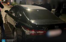 Авто підозрюваного