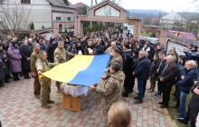 Прощання із воїном Михайлом Лендєлом