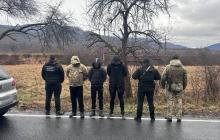 Затримані втікачі та переправники