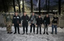 Затримані порушники кордону