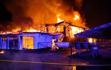 Пожежа у магазині у селі Верхнє Водяне