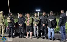 Затримані переправники та утікачі