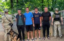 Затримані порушники кордону