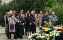 Прощання з воїном Віктором Зацариніним