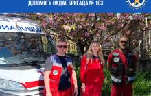 Бригада медиків, які врятували дівчинку
