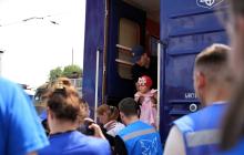 Евакуаційний поїзд у Мукачеві, 10 червня