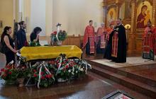 Прощання із воїном Василем Тарканієм