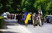 Прощання із воїном Сергієм Гвоздецьким