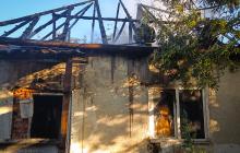 Пожежа в будинку у селі Гребля