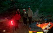 Туристи з рятувальниками