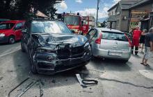 Місце ДТП у селищі Буштино