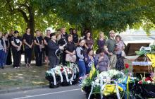 Прощання з воїном Миколою Манільчуком в Ужгороді