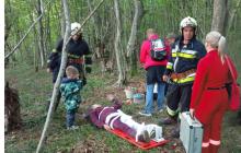 Евакуація постраждалої 72-річної жінки